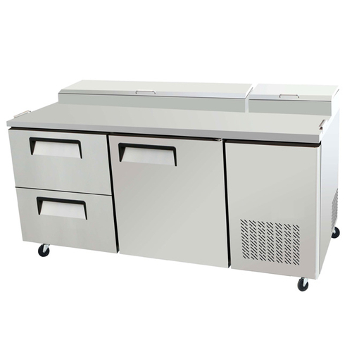 EFI Versa-Chill CPDW2-67VC Refrigerated Counter, Pizza Prep Table