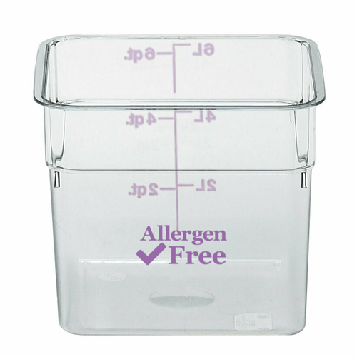 Cambro CamSquare® 22SFSCW441 Food Storage Container