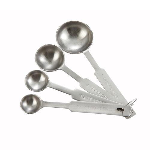 Winco Deluxe MSPD-4X Measuring Spoons