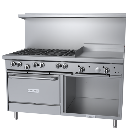 Garland US Range G60-6G24RS Range, 60" Restaurant, Gas