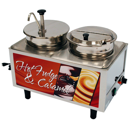 Winco Benchmark 51073H Food Topping Warmer, Countertop