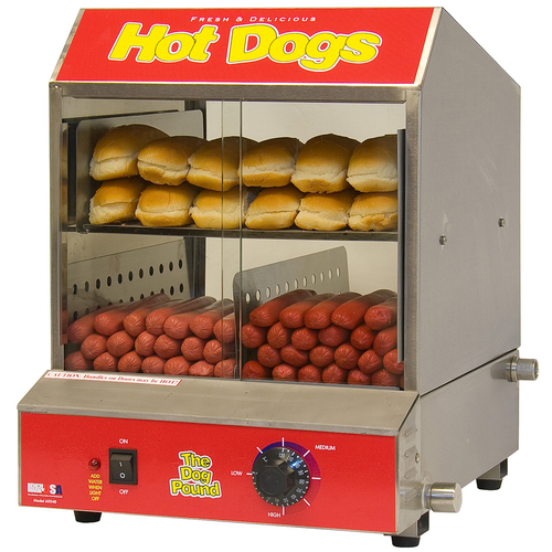 Winco Benchmark 60048 Hot Dog Steamer