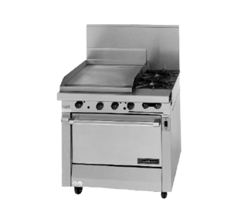 Garland US Range M47-23T Range, 34" Heavy Duty, Gas