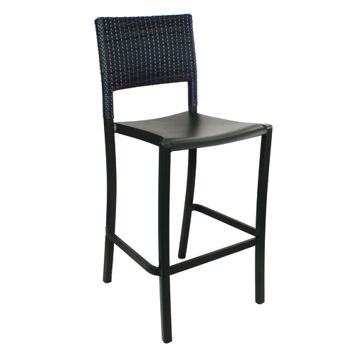 Grosfillex Java UT987037 Bar Stool, Stacking, Outdoor