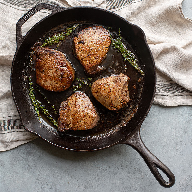 Lodge LC12SK Chef Collection 12 Inch Cast Iron Skillet