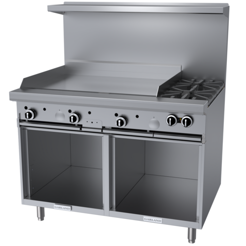Garland US Range G48-2G36SS Range, 48" Restaurant, Gas