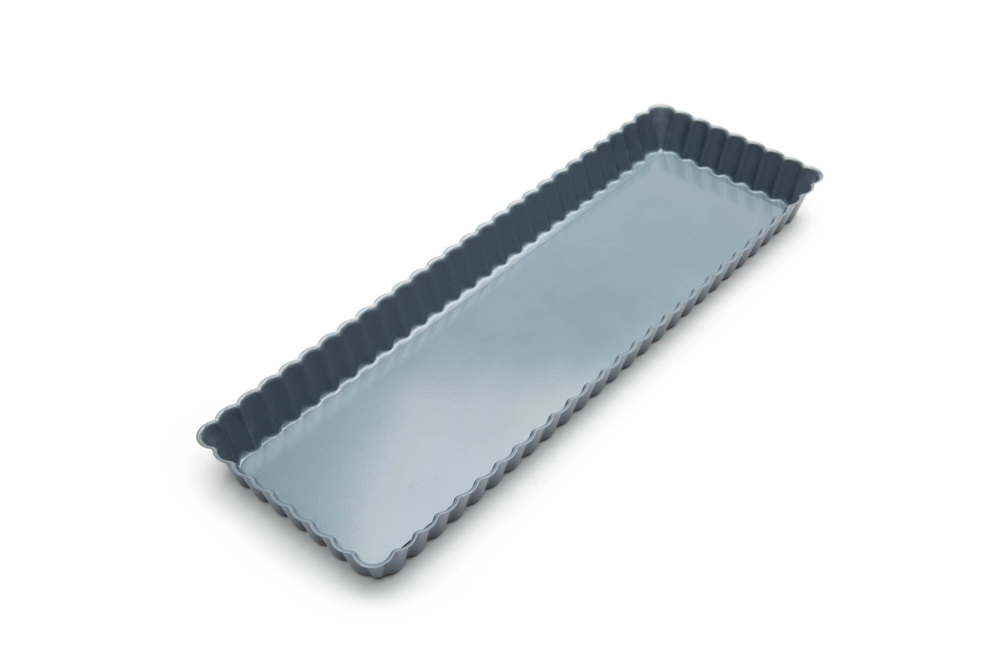 Fox Run 44512 14 Inch Non Stick Rectangular Loose Bottom Quiche Pan