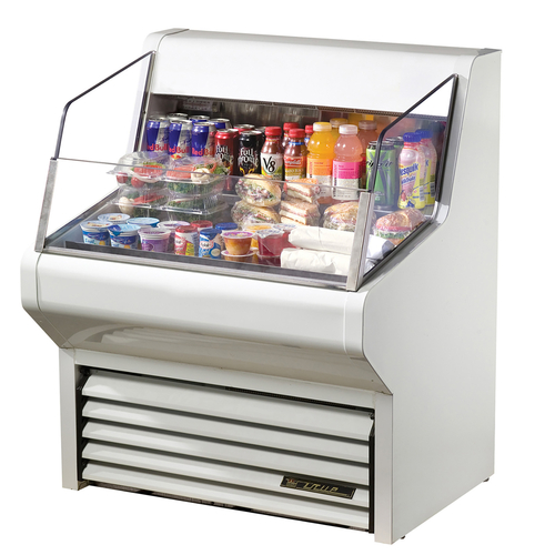 True Refrigeration Non-Core Models THAC-36-HC-LD Merchandiser, Open Refrigerated Display