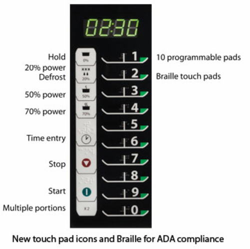 Amana® Commercial Products Menumaster® MCS10TS Microwave Oven