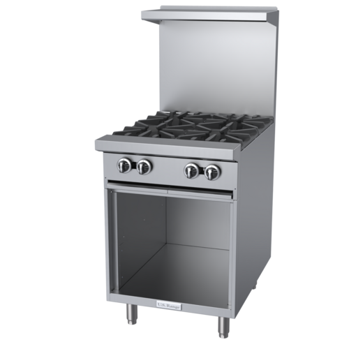 Garland US Range U24-4S Range, 24" Restaurant, Gas