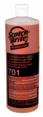 3M Scotch-Brite 3M-7000141196 Quick Clean Griddle Liquid 1 Quart