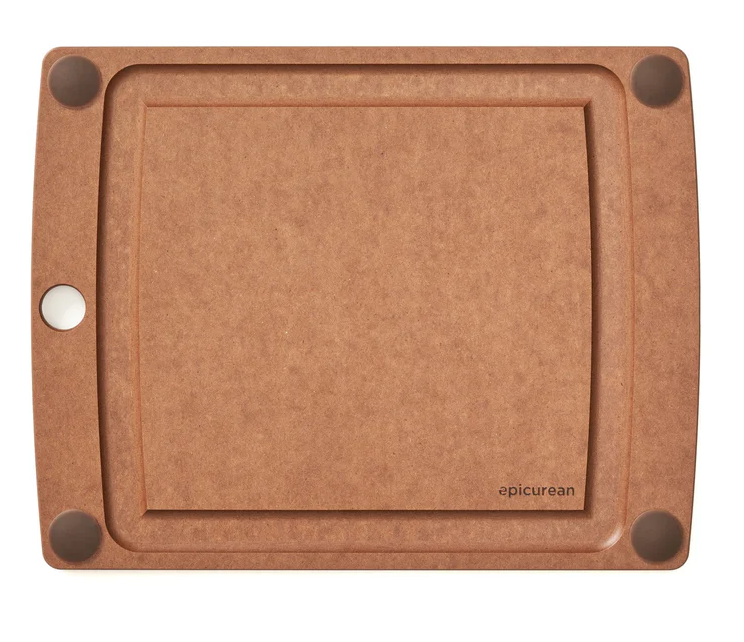 Epicurean 505-120903002 Cutting Board 11 1/2" x 9" x 1/4" All-In-One Nutmeg/Brown
