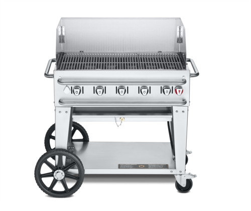 Crown Verity Mobile Cooking CV-RCB-36WGP Charbroiler, Gas, Outdoor Grill