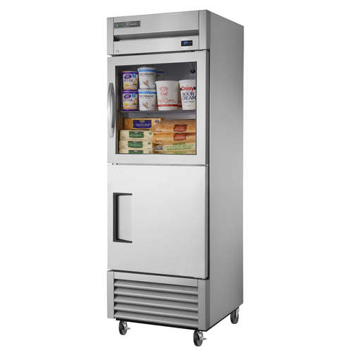 True Refrigeration Non-Core Models T-23-1-G-1-HC~FGD01 Refrigerator, Reach-In