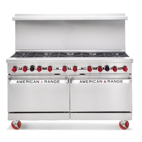 American Range AR-12G-8B Range, 60" Restaurant, Gas