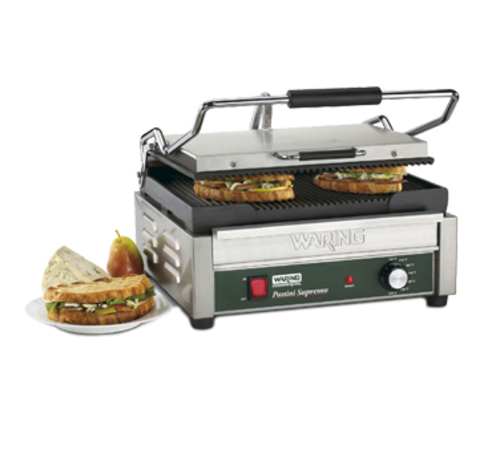 Waring® Commercial Panini Supremo™ WPG250C Sandwich / Panini Grill