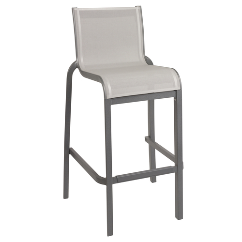 Grosfillex Sunset US300288 Bar Stool, Stacking, Outdoor