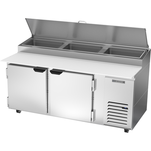 Garland Beverage Air DP72HC Refrigerated Counter, Pizza Prep Table