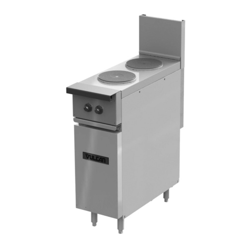 Vulcan Canada Expando EV12-2FP-208 Range, 12" Restaurant, Electric