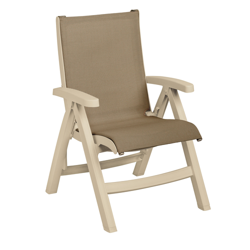 Grosfillex Jamaica Beach UT091066 Chair, Folding, Outdoor