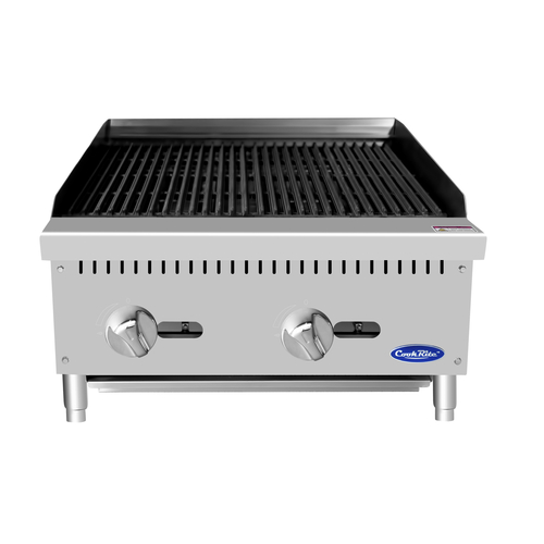 Atosa CookRite ATCB-24 Charbroiler, Gas, Countertop