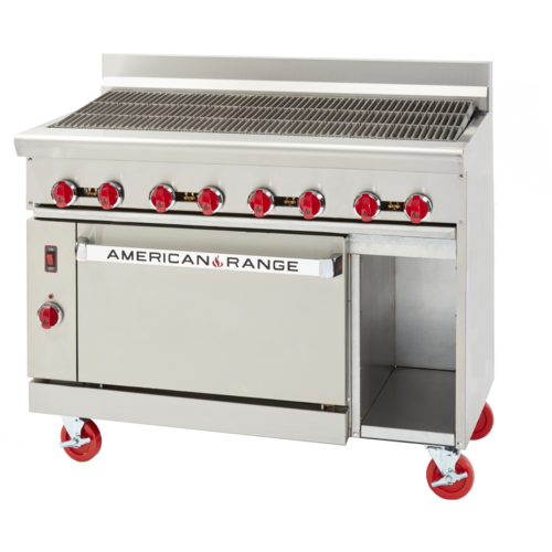 American Range AR-4RB-126L-SBR Range, 48" Restaurant, Gas
