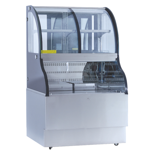 New Air Refrigeration NCC-36-SS Display Case, Refrigerated, Dual Serve