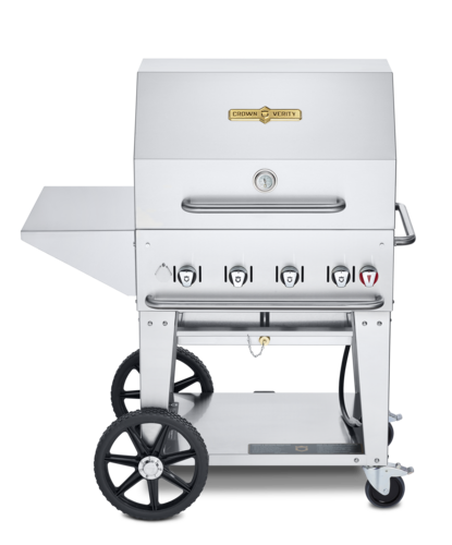 Crown Verity Mobile Cooking CV-MCB-30PKG Charbroiler, Gas, Outdoor Grill
