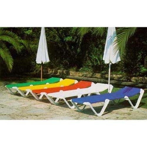 Grosfillex Nautical US155181 Chaise, Outdoor
