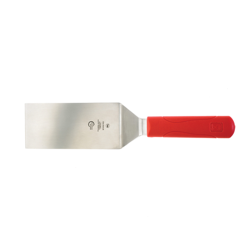 Mercer Culinary Hell's Handle M18321RD Turner, Solid, Stainless Steel