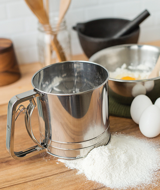 Fox Run 4654 4 Cup Flour Sifter S/S
