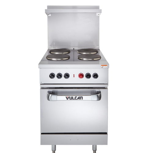 Vulcan Canada EV24S-4FP-480 Range, 24" Restaurant, Electric