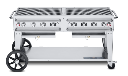 Crown Verity Mobile Cooking CV-RCB-60 Charbroiler, Gas, Outdoor Grill