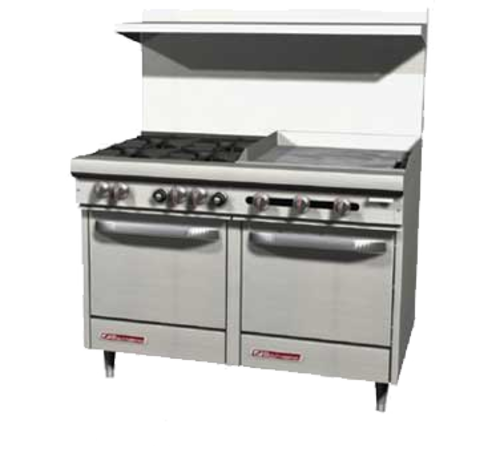 Southbend S-Series S48DC-3GR Range, 48" Restaurant, Gas