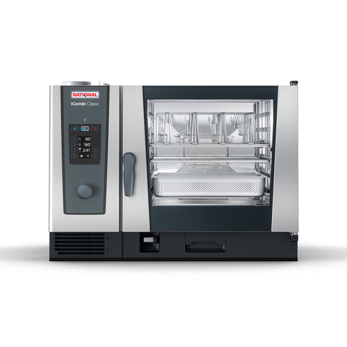 RATIONAL iCombi Classic® ICC 6-FULL E 208/240V 3 PH (LM200CE) Combi Oven, Electric