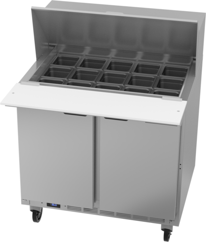 Garland Beverage Air SPE36HC-15M Refrigerated Counter, Mega Top Sandwich / Salad Unit