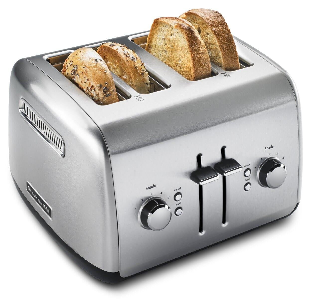 Kitchen Aid KMT4115SX 4 Slice Toaster w/ Manual High-Lift Lever