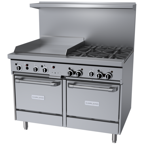 Garland US Range GF48-4G24LL Range, 48" Restaurant, Gas