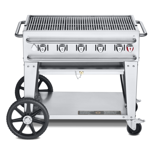 Crown Verity Mobile Cooking CV-RCB-36 Charbroiler, Gas, Outdoor Grill