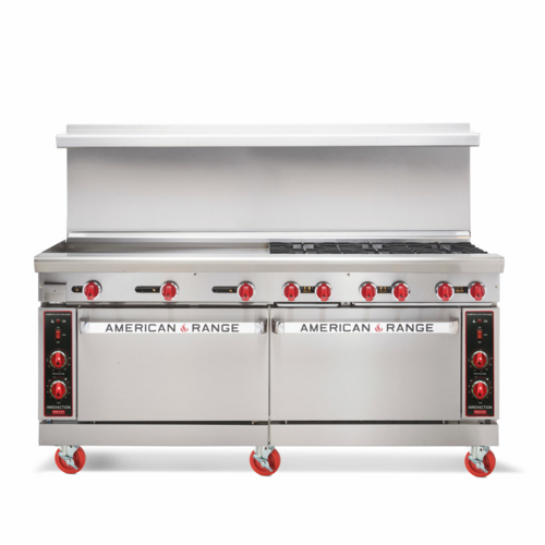 American Range AR-12-CL-126R Range, 72" Restaurant, Gas