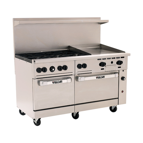 Vulcan Canada Endurance 60SS-6B24G Range, 60" Restaurant, Gas