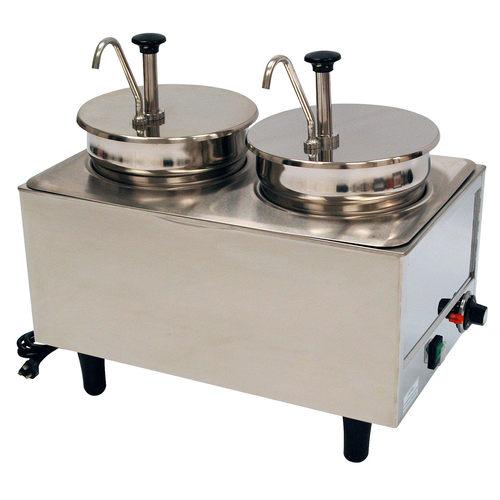 Winco Benchmark 51074P Food Topping Warmer, Countertop