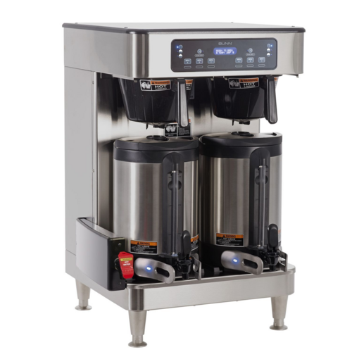BUNN 51200.6102 ICB TWIN SH, 120/208V SST Coffee Brewer for Thermal Server