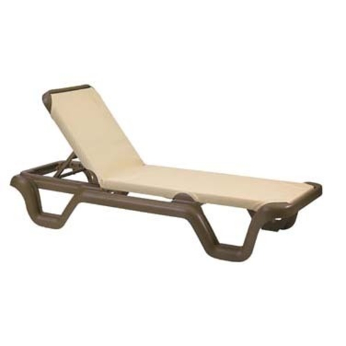 Grosfillex Marina US414137 Chaise, Outdoor