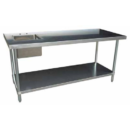 EFI Versa Steel TTUBR3096 Work Table, with Prep Sink(s)