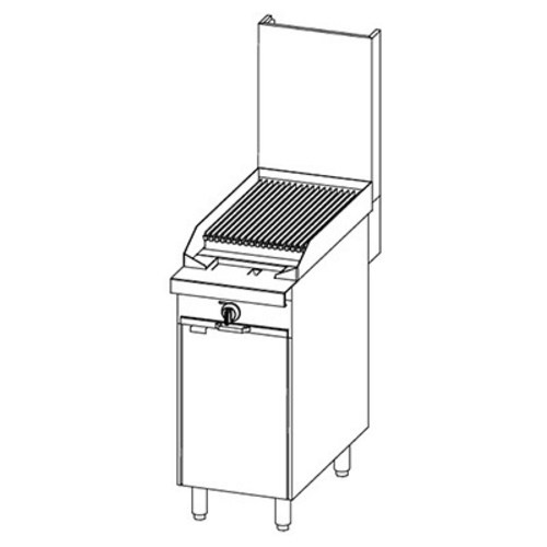 Southbend Platinum P16C-C Range, 16"-17" Heavy Duty, Gas