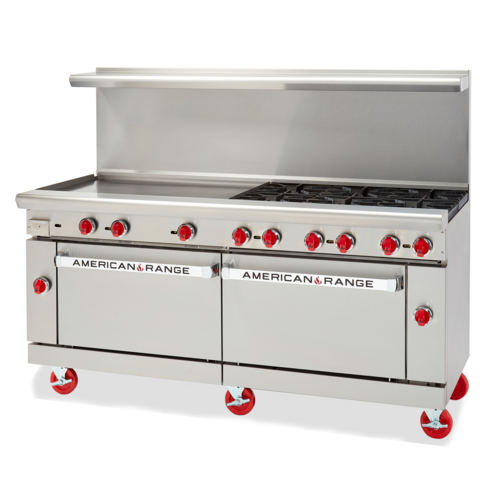 American Range ARGF-12 Range, 72" Restaurant, Gas