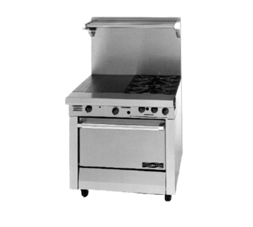 Garland US Range M42-6T Range, 34" Heavy Duty, Gas