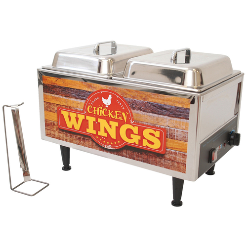 Winco Benchmark 51072W Food Pan Warmer, Countertop