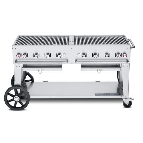 Crown Verity Mobile Cooking CV-MCB-60-SI 50/100 Charbroiler, Gas, Outdoor Grill